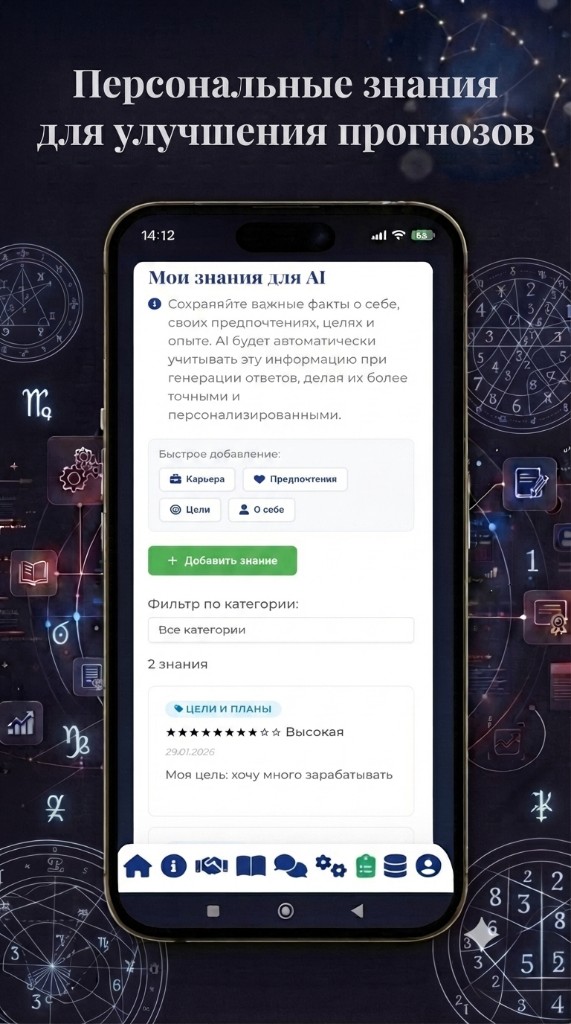 AstroNumer: персональные знания для AI